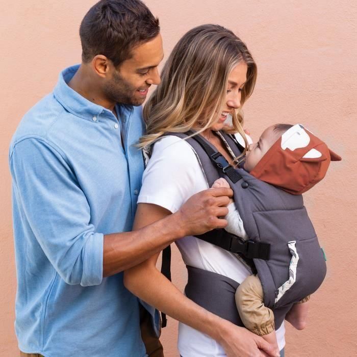 Infantino INF0773554002089 Mochila Porta Bebé Cuddle Up Fox - 2 modos: Cara Ventral y Dorsal 4 Infantino INF0773554002089 Mochila Porta Bebé Cuddle Up Fox - 2 modos: Cara Ventral y Dorsal 4