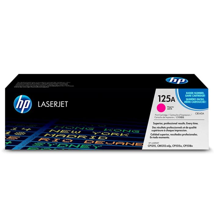 Toner Hp Cb543A Color Laserjet Cp-1215-Cp-1515-Cp-1518 Magenta With Colorsphere -1.00Pag- 1