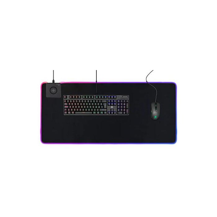 Deltaco RGB Mauspad m. Wireless Charger/RGB 4 Deltaco RGB Mauspad m. Wireless Charger/RGB 4