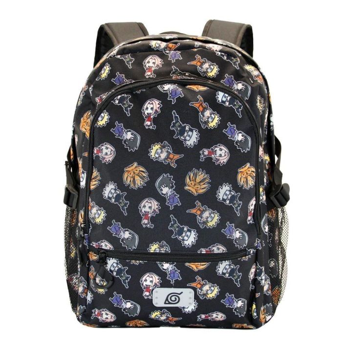 Mochila Fight HS FAN Wind Naruto Negro 3