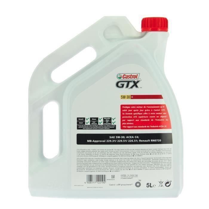 CASTROL GTX 5W-30 C4 5L + 1L 2