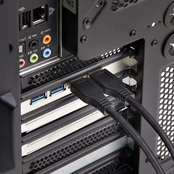 Tarjeta PCI Startech P5Q4A-USB-CARD 7