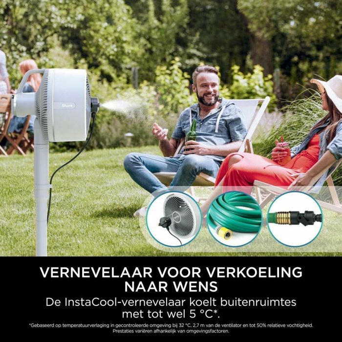 Ventilador de Pie Shark FA220EU Blanco 36 W 11