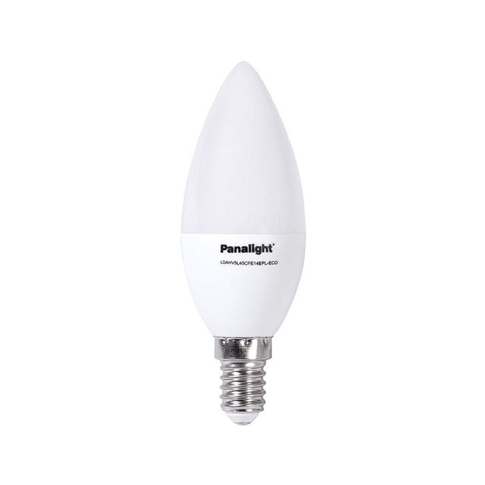 Panasonic-Panalight LDAHV5L45CFE14EPL-ECO Lámpara LED Vela Frost E14 4W 4500K Panasonic-Panalight LDAHV5L45CFE14EPL-ECO Lámpara LED Vela Frost E14 4W 4500K