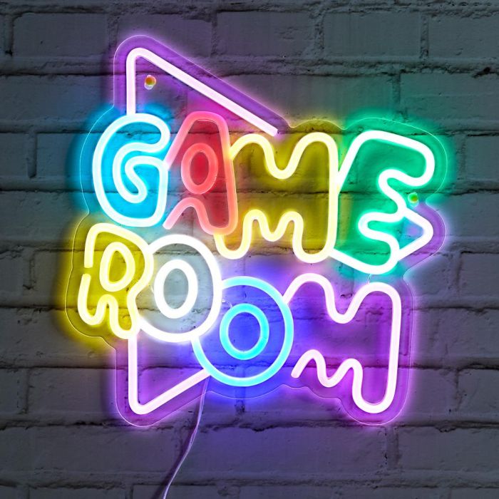 Deco Neón Led Usb "Game Room" Home Deco Factory 4 Deco Neón Led Usb "Game Room" Home Deco Factory 4