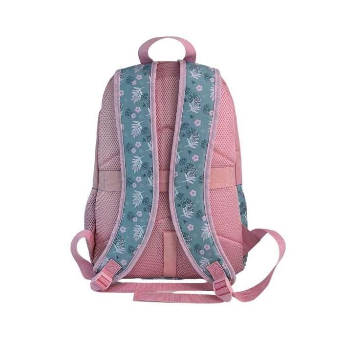 Stitch pink mochila americano adaptable a carro, espaldera acolchada. con accesorio pom-pom.30 x 24 x 8 cm. 2 Stitch pink mochila americano adaptable a carro, espaldera acolchada. con accesorio pom-pom.30 x 24 x 8 cm. 2
