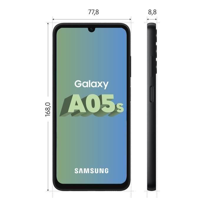 Smartphone Samsung Galaxy A05S 6,7" Octa Core 4 GB RAM 64 GB Negro 2