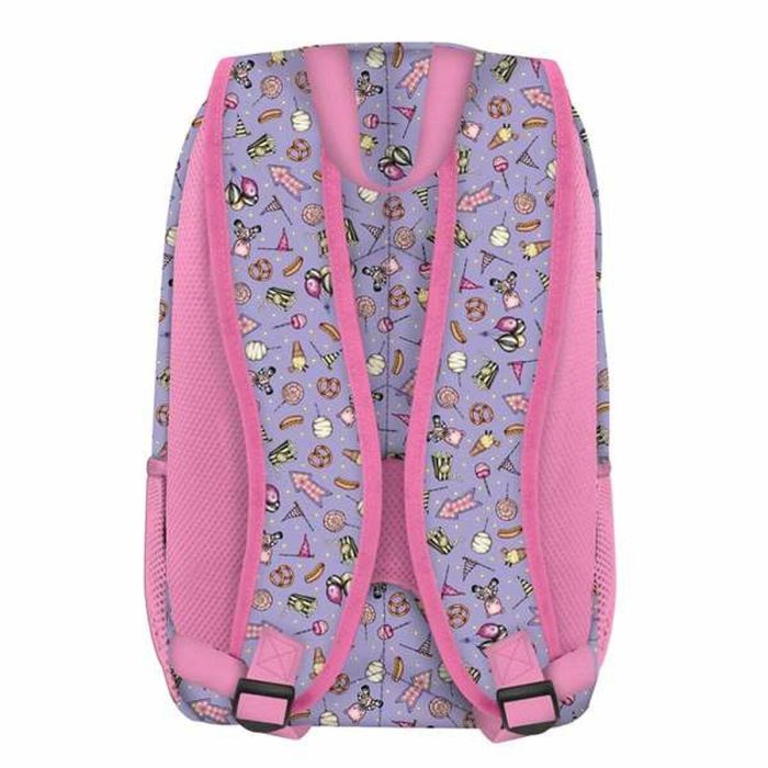 Mochila 3 cremalleras gorjuss™ fairground "first prize" 29x45x17cm 1 Mochila 3 cremalleras gorjuss™ fairground "first prize" 29x45x17cm 1