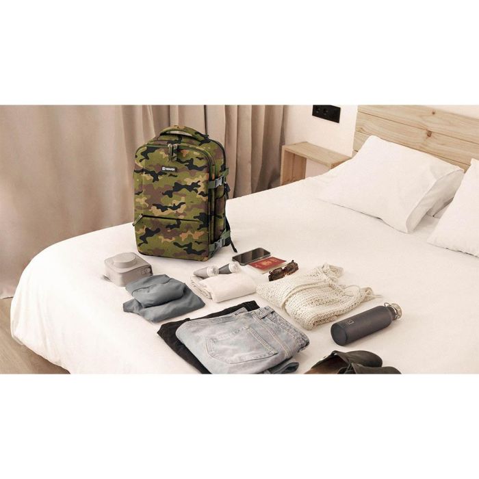 Numada Mochila B40 Explorer Backpack 20L 40x25x20 cm Estampado Camuflaje Carga USB Resistente 4