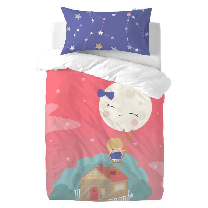 Funda de almohada HappyFriday Happynois Moon dream Multicolor 50 x 75 cm 2