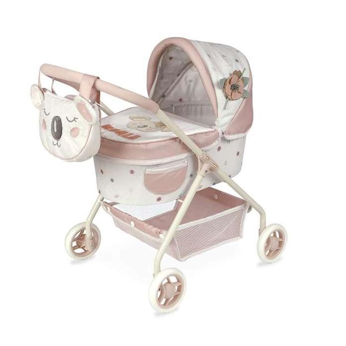 Mi primer coche de muñeca koala con bolso riñonera para muñecas de hasta 42 cm.35x50x56 cm Mi primer coche de muñeca koala con bolso riñonera para muñecas de hasta 42 cm.35x50x56 cm