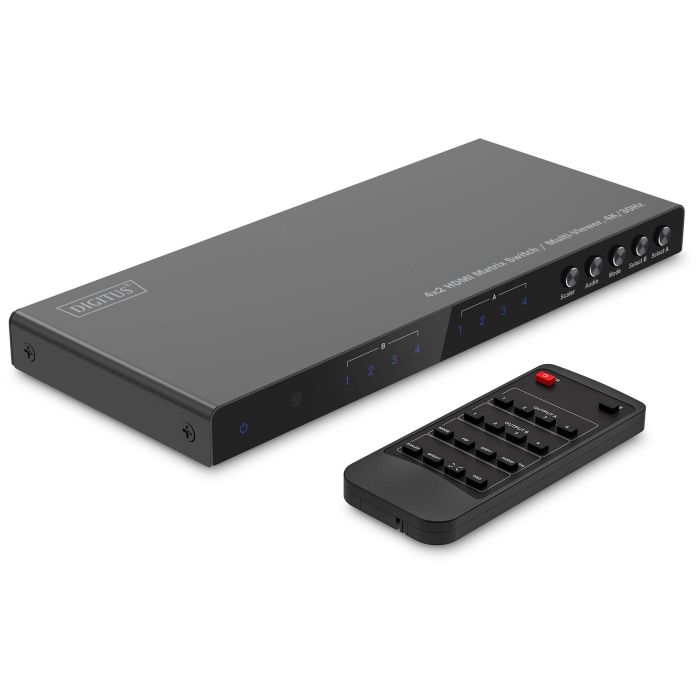DIGITUS HDMI Matrix Switch 4K/30Hz. 4x2 0 DIGITUS HDMI Matrix Switch 4K/30Hz. 4x2 0
