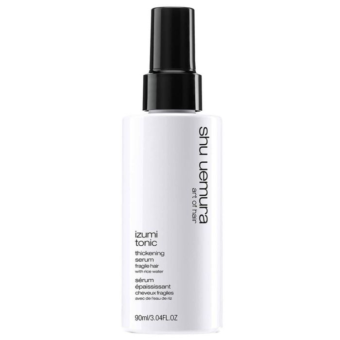 Shu Uemura Izumi Tonic Sérum Engrosador para Cabello Fino y Débil. Aporta Volumen, Fuerza, Densidad y Brillo. Con Agua de Arroz 90 ml Shu Uemura Izumi Tonic Sérum Engrosador para Cabello Fino y Débil. Aporta Volumen, Fuerza, Densidad y Brillo. Con Agua de Arroz 90 ml