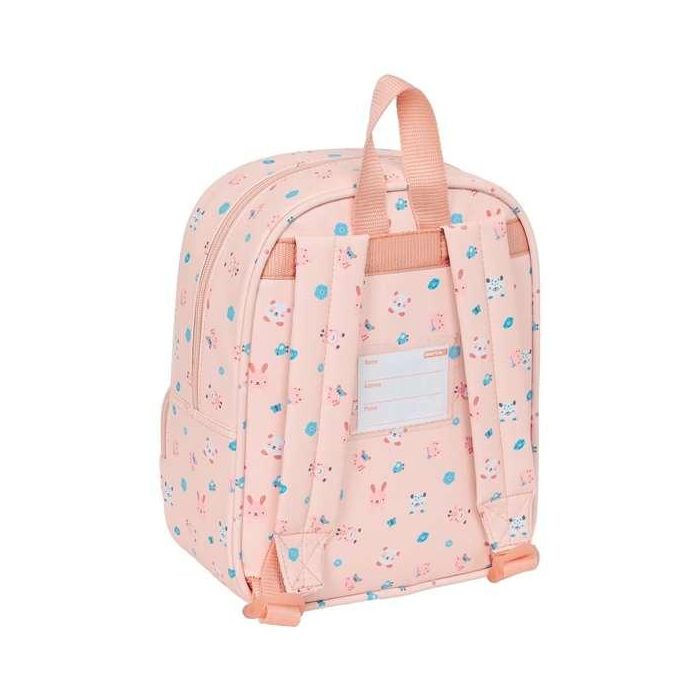 Mochila Infantil Safta Jirafa Coral 22 x 27 x 10 cm 1 Mochila Infantil Safta Jirafa Coral 22 x 27 x 10 cm 1