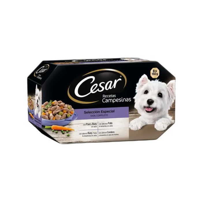 Cesar Campesina Multipack Tarrinas Caja 3x8x150 gr