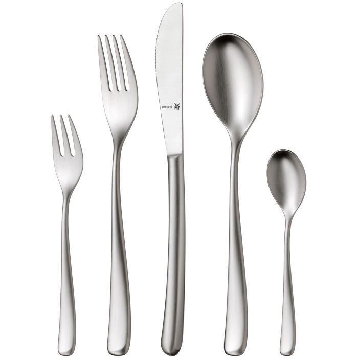WMF Vision Besteck Set 12 Personen, 66 teilig, 60 Teile mit Servierbesteck 0 WMF Vision Besteck Set 12 Personen, 66 teilig, 60 Teile mit Servierbesteck 0