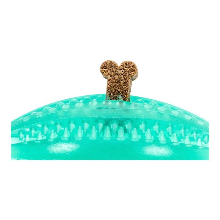 Gloria Pelota Dental Rugby TPR para Perros 9cm. Juguete Resistente Limpieza Dientes Anti Sarro Rellenable Premios Ansiedad 2 Gloria Pelota Dental Rugby TPR para Perros 9cm. Juguete Resistente Limpieza Dientes Anti Sarro Rellenable Premios Ansiedad 2