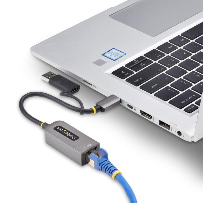 Cable USB Startech C21GA-USB-ETHERNET Gris 7
