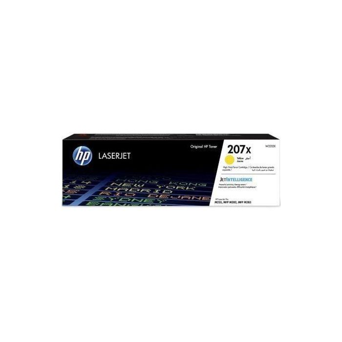 Hp Toner Amarillo Laserjet Color Pro Mfp -M282Nw-M283Fdn-M283Fdw-Pro M255Dw - Nº 207X