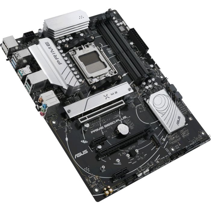 ASUS PRIME B650-PLUS Placa Base AM5 DDR5, compatible AMD Ryzen 7000 Series, ATX, 128GB RAM 5