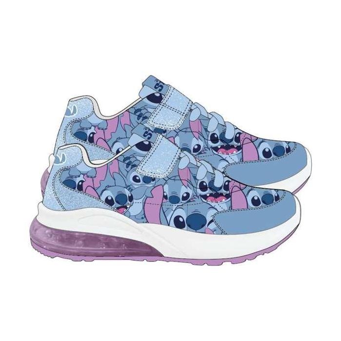 Cerdá T032 Deportiva Stitch con Luces, Suela PVC, Azul, Talla 32