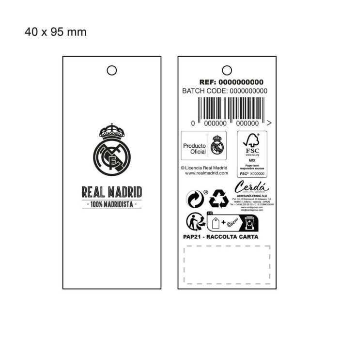 Toalla de Playa Real Madrid C.F. 2