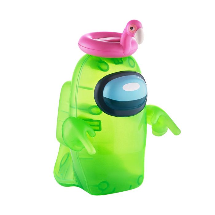 Bizak Figura de Acción Brilla en la Oscuridad Among Us - Tripulante Verde, 15cm con 3 Accesorios 4 Bizak Figura de Acción Brilla en la Oscuridad Among Us - Tripulante Verde, 15cm con 3 Accesorios 4