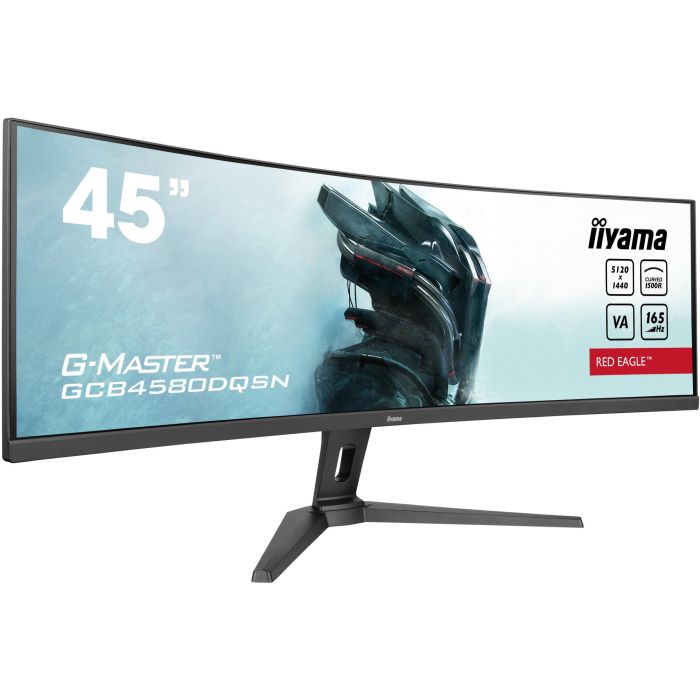 iiyama GCB4580DQSN-B1 Monitor Gaming Curvo 45" DQHD (5120x1440) 165Hz 0.8ms HDMI DP USB-C KVM Negro 0 iiyama GCB4580DQSN-B1 Monitor Gaming Curvo 45" DQHD (5120x1440) 165Hz 0.8ms HDMI DP USB-C KVM Negro 0