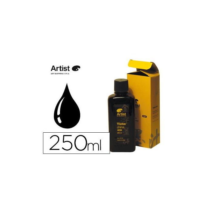 Tinta China Artist Negra Bote 250 mL Tinta China Artist Negra Bote 250 mL