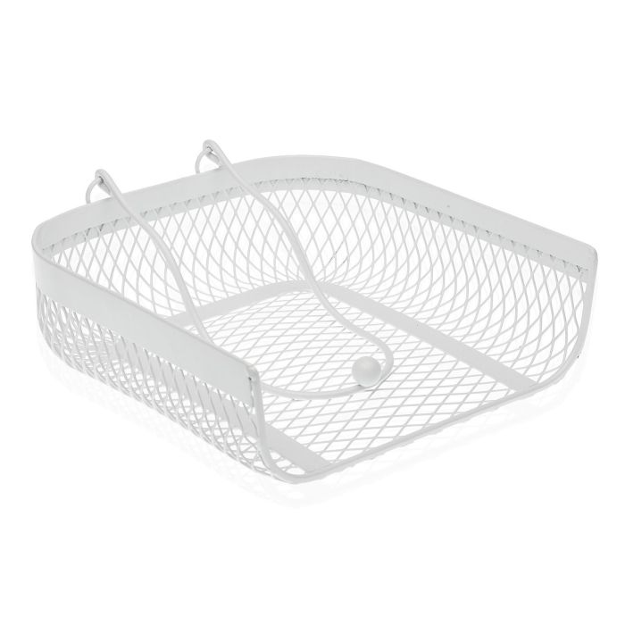 Servilletero Blanco Versa 20X6CM (2 Unidades) Servilletero Blanco Versa 20X6CM (2 Unidades)