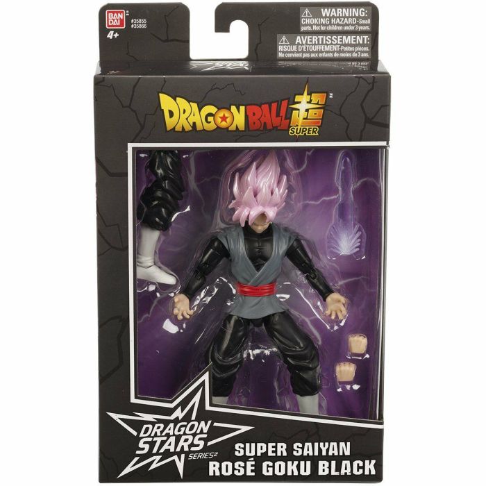 Bandai DRAGON BALL Figura Goku Black Rose 17cm Colección Héroes Arte para Construir Zamasu Fusion 1