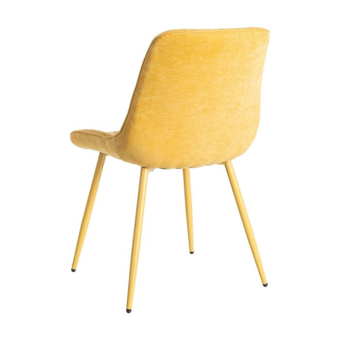 Silla Amarillo Tejido-Metal Contract 50 X 60 X 85 cm