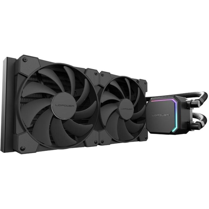 LC-Power LC-CC-280-B Refrigeración Líquida All-in-One para Procesador, 2 Ventiladores 14 cm, 280W TDP, Negro 0 LC-Power LC-CC-280-B Refrigeración Líquida All-in-One para Procesador, 2 Ventiladores 14 cm, 280W TDP, Negro 0