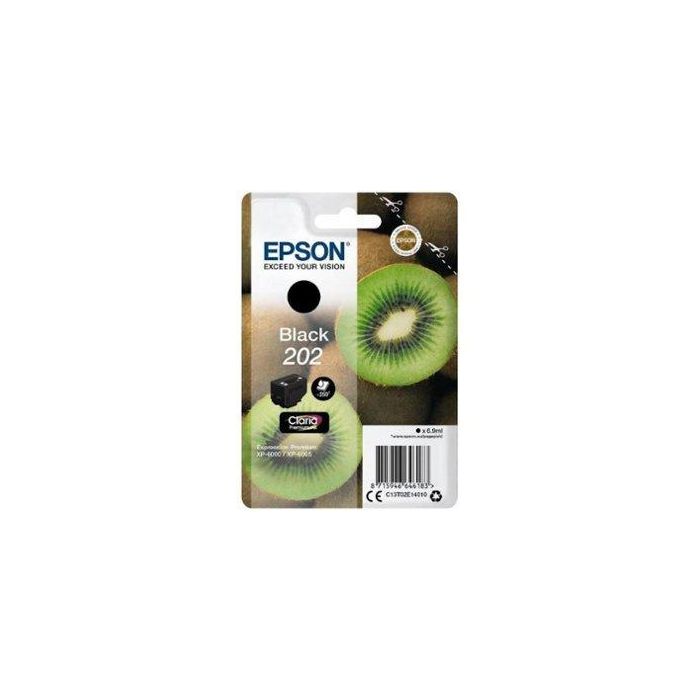 Consumibles Epson Tinta Negra Claria 202 Bl