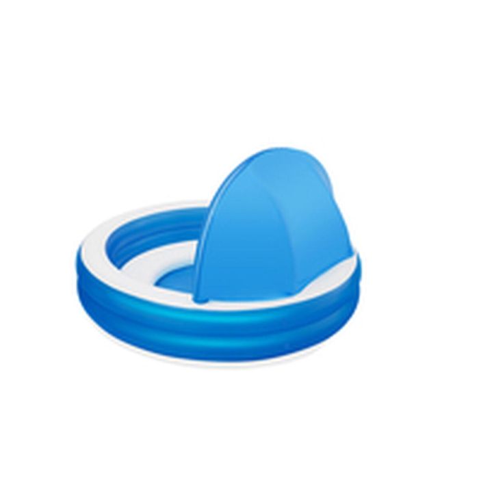 Bestway Piscina Hinchable 2 Camaras Parasol 241x241x140 cm +6 Años Jardin 54337 6