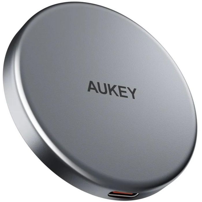 Aukey Ladeplatte MagFusion Aura Qi2 15W Wireless Negro 3