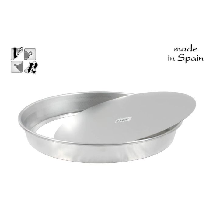 Molde alto base desmontable de aluminio 30 cm - Vr (6 Unidades) Molde alto base desmontable de aluminio 30 cm - Vr (6 Unidades)