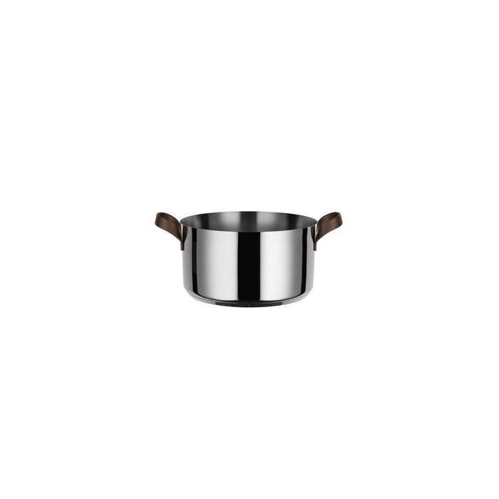 Alessi PU101/24 EDO Cacerola de 24 cm Acero Inoxidable 18/10 Apto para Inducción Alessi PU101/24 EDO Cacerola de 24 cm Acero Inoxidable 18/10 Apto para Inducción