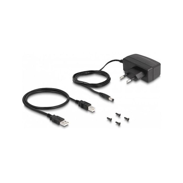 Delock Concentrador USB 2.0 4 Puertos Aislador 5 kV para Datos, Tipo A y B, Negro, Metal, para 0 - 40 °C 2 Delock Concentrador USB 2.0 4 Puertos Aislador 5 kV para Datos, Tipo A y B, Negro, Metal, para 0 - 40 °C 2
