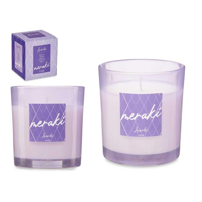 Vela en Vaso Acorde 120g Violeta, 7x8x7 cm (12 Unidades) Vela en Vaso Acorde 120g Violeta, 7x8x7 cm (12 Unidades)
