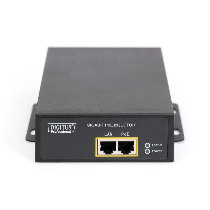 Digitus Gigabit Ethernet PoE++ Injector, 802.3at Power pins: 4/5(+),7/8(-) and 3/6(+), 1/2(-), 95W 2 Digitus Gigabit Ethernet PoE++ Injector, 802.3at Power pins: 4/5(+),7/8(-) and 3/6(+), 1/2(-), 95W 2