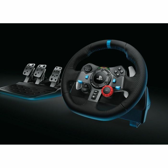 Logitech G29 Driving Force Volante y Pedales, Retroalimentación de Fuerza para PC, PlayStation 5, PS4 y PS3, USB Alámbrico 44 Logitech G29 Driving Force Volante y Pedales, Retroalimentación de Fuerza para PC, PlayStation 5, PS4 y PS3, USB Alámbrico 44