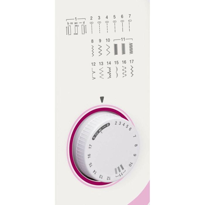 Brother RL-417 Máquina de coser mecánica con 17 funciones de costura, potente luz LED, brazo libre y 3 años de garantía 1 Brother RL-417 Máquina de coser mecánica con 17 funciones de costura, potente luz LED, brazo libre y 3 años de garantía 1