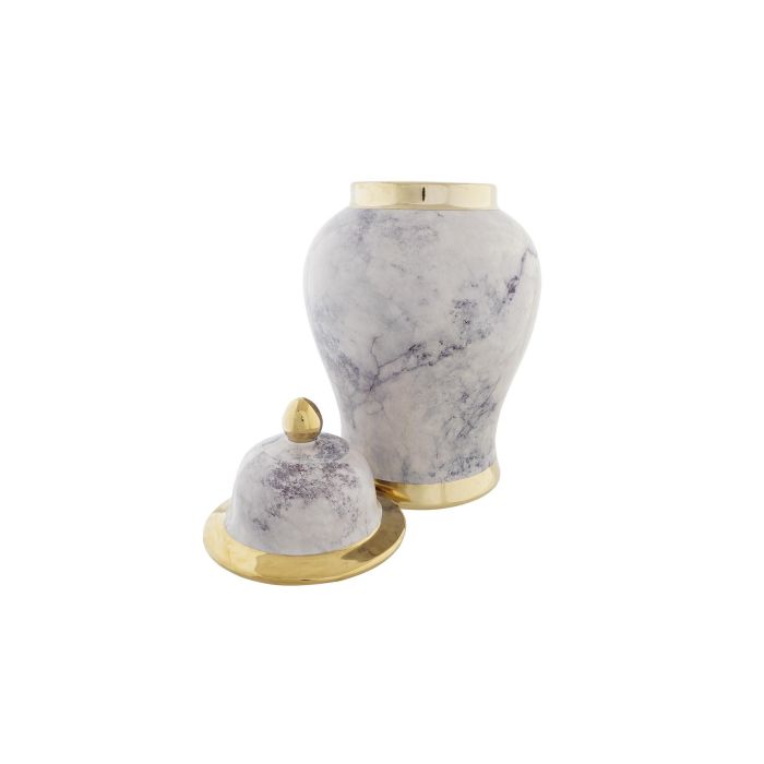 Tibor Moderno DKD Home Decor Azul Dorado 17 x 32 x 17 cm (2 Unidades) 2 Tibor Moderno DKD Home Decor Azul Dorado 17 x 32 x 17 cm (2 Unidades) 2