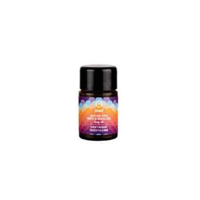 KHADI Aceite Elixir Ayurveda Loto Rosado Equilibrio 10Ml - Hidratación Intensa, Regula Sebo, 100% Vegano Cosmos Natural
