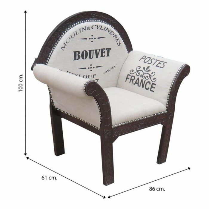 Sillón Alexandra House Living 61 x 100 x 89 cm 4 Sillón Alexandra House Living 61 x 100 x 89 cm 4