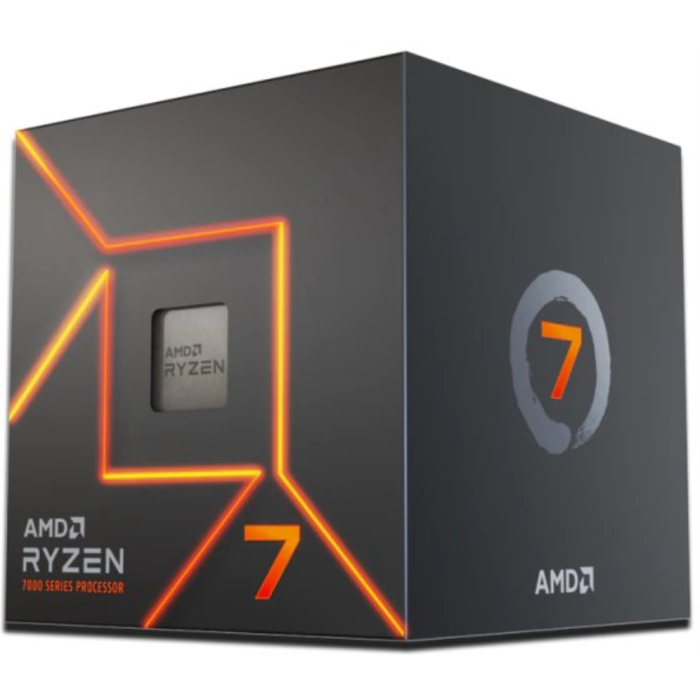 AMD Ryzen 7 7700 Procesador de Escritorio AM5 3.8GHz 32MB L2&L3 Caché 5nm DDR5 con Gráficos Radeon Caja AMD Ryzen 7 7700 Procesador de Escritorio AM5 3.8GHz 32MB L2&L3 Caché 5nm DDR5 con Gráficos Radeon Caja