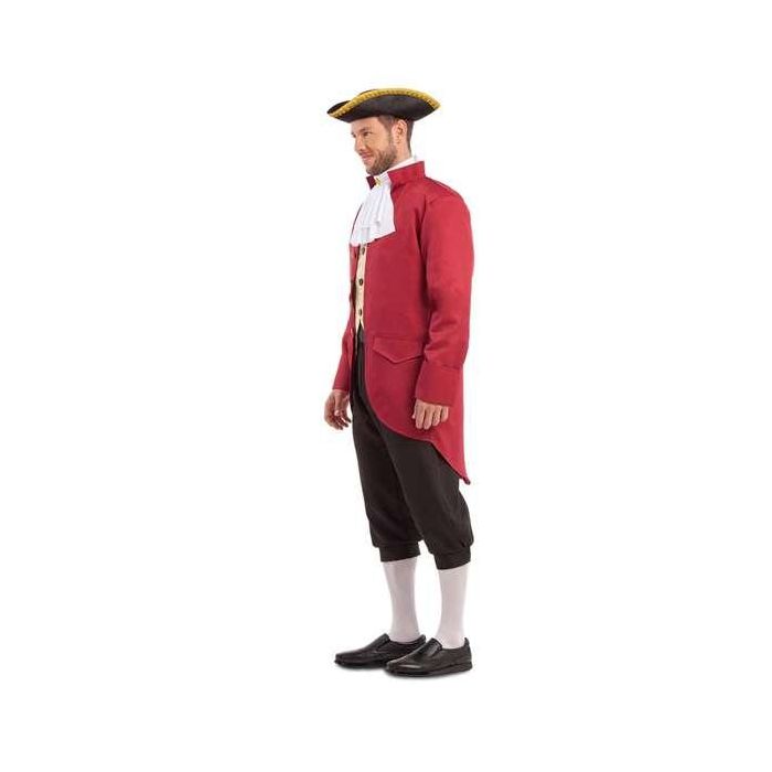 Disfraz hombre colonial chaqueta, pantalón, chaleco y chorrera talla XXL 1 Disfraz hombre colonial chaqueta, pantalón, chaleco y chorrera talla XXL 1