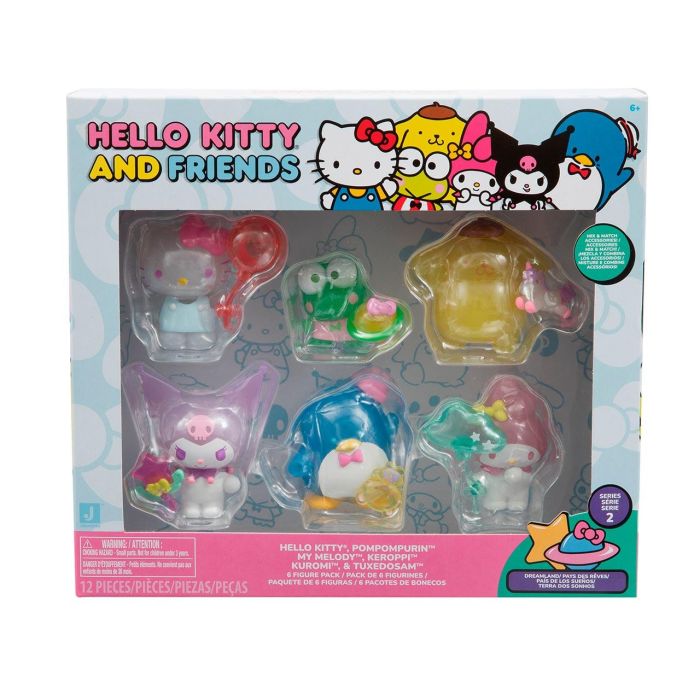 Gptoys HKT11 - Caja con 6 Figuras de Colección Hello Kitty de 5 cm para Niños a partir de 6 Años 1 Gptoys HKT11 - Caja con 6 Figuras de Colección Hello Kitty de 5 cm para Niños a partir de 6 Años 1