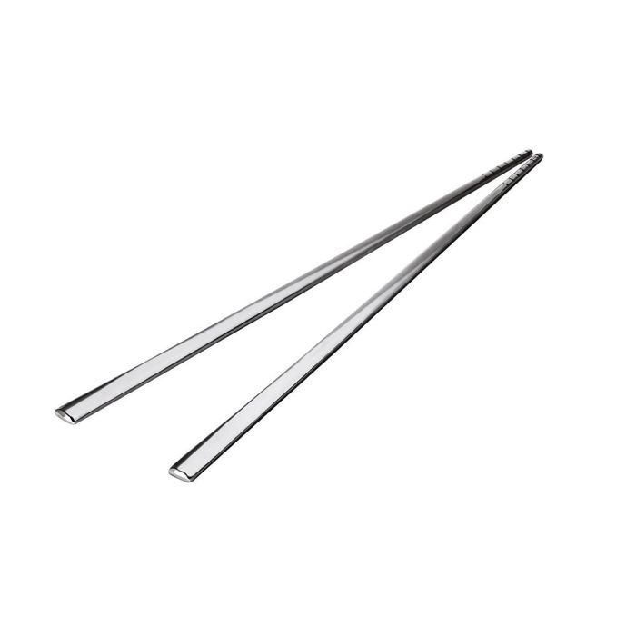 Abert Set de 6 Palillos para Sushi de Acero Inoxidable 18/10, 226 mm, Apto para Lavavajillas Abert Set de 6 Palillos para Sushi de Acero Inoxidable 18/10, 226 mm, Apto para Lavavajillas